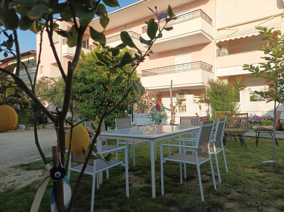 Filomeni Studios Pefkochori Bagian luar foto