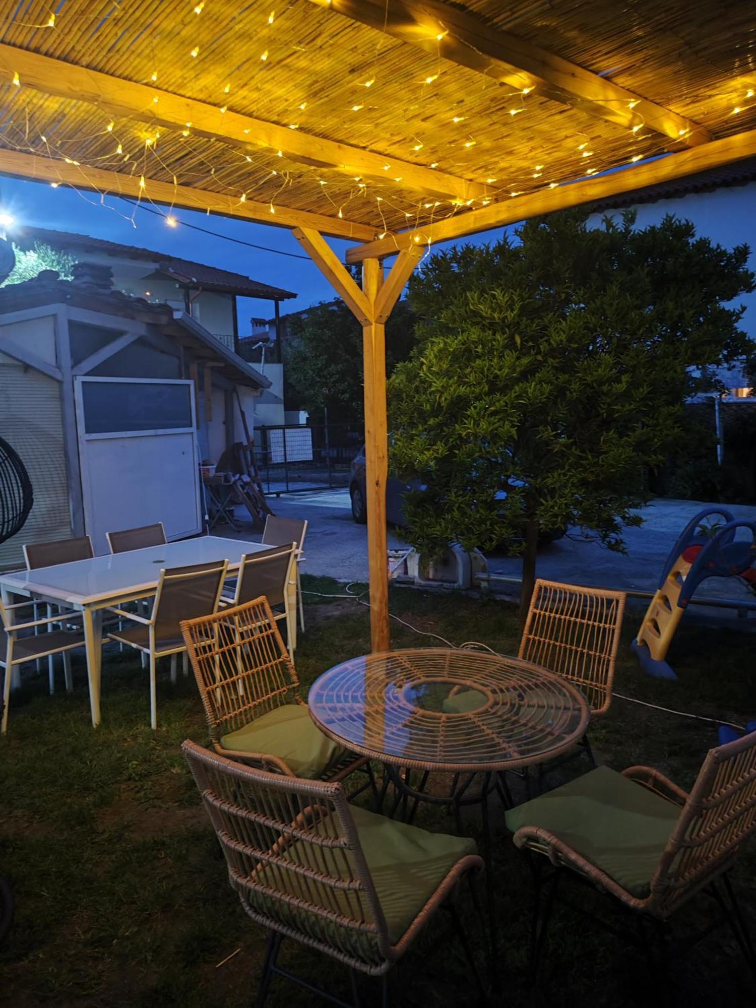 Filomeni Studios Pefkochori Bagian luar foto