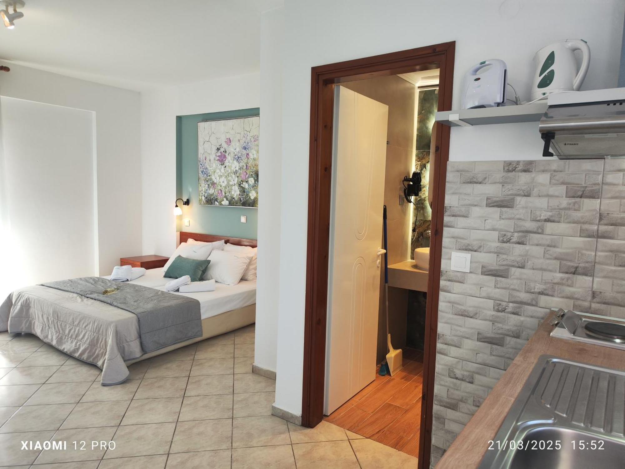 Filomeni Studios Pefkochori Ruang foto