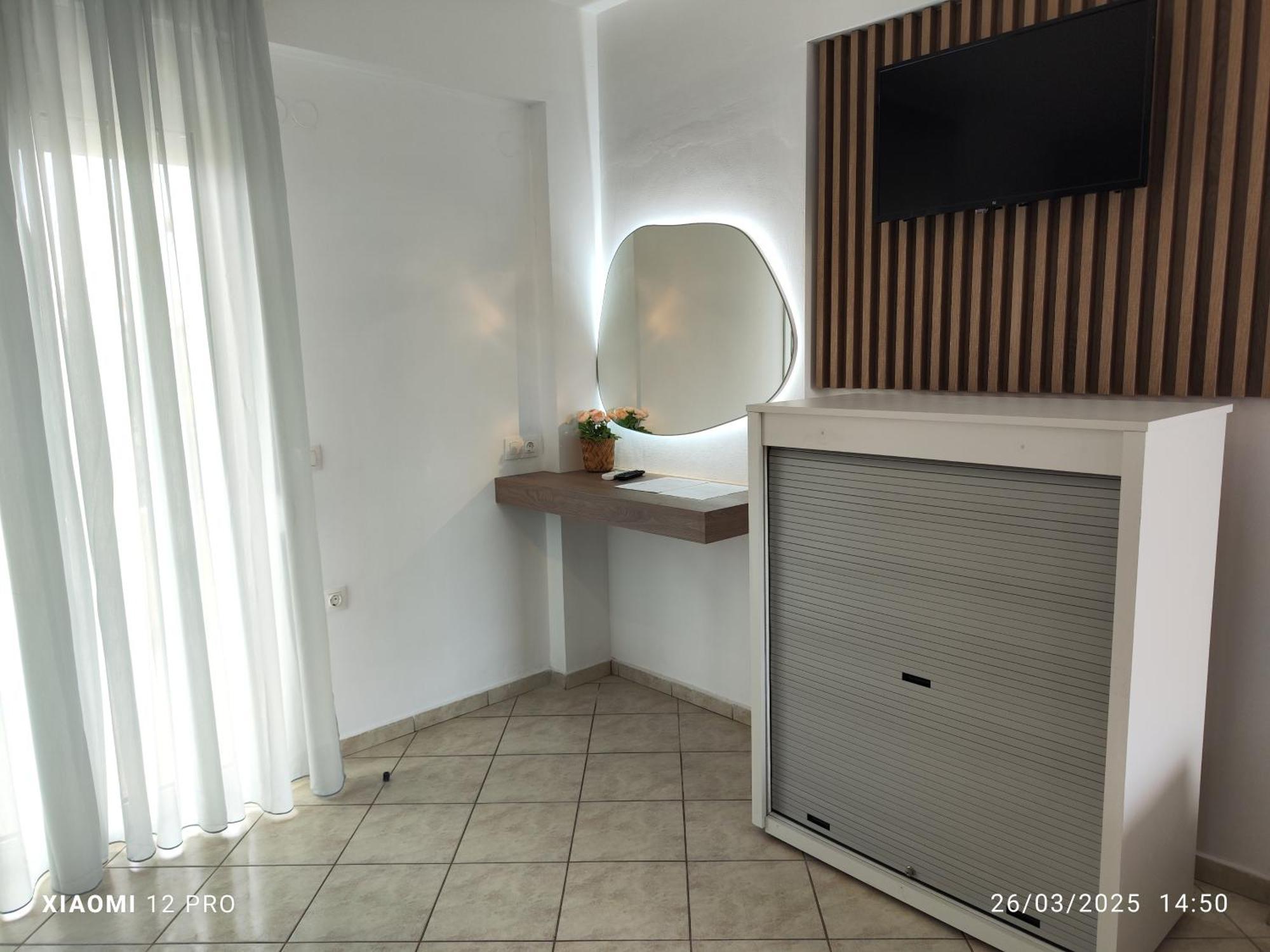 Filomeni Studios Pefkochori Bagian luar foto